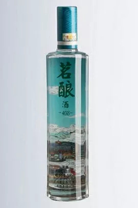 晶白酒瓶-004  