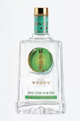 晶白酒瓶-005  