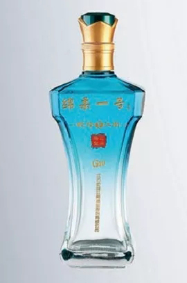 晶白酒瓶-007  