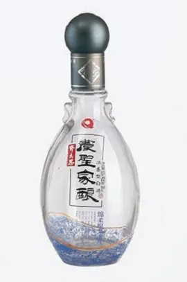 晶白酒瓶-009  