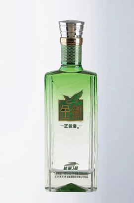晶白酒瓶-010  