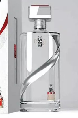 晶白酒瓶-013  